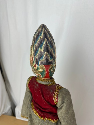 Wayang Golek Indonesien Stabpuppe Puppe antik Asien Marionette Holzpupppe 70 cm - Bild 15 von 16