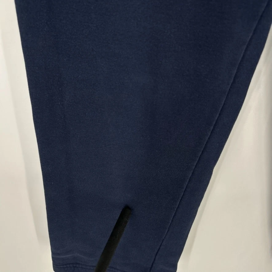 Pantalones Nike Para Hombre Pequeños Azul Club Polar Dobladillo Abierto Pantalones de Sudadera Ropa Deportiva Foto 3 de 4