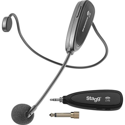 STAGG SUW 12H BK 2.4 GHz Funk Headset | Neu