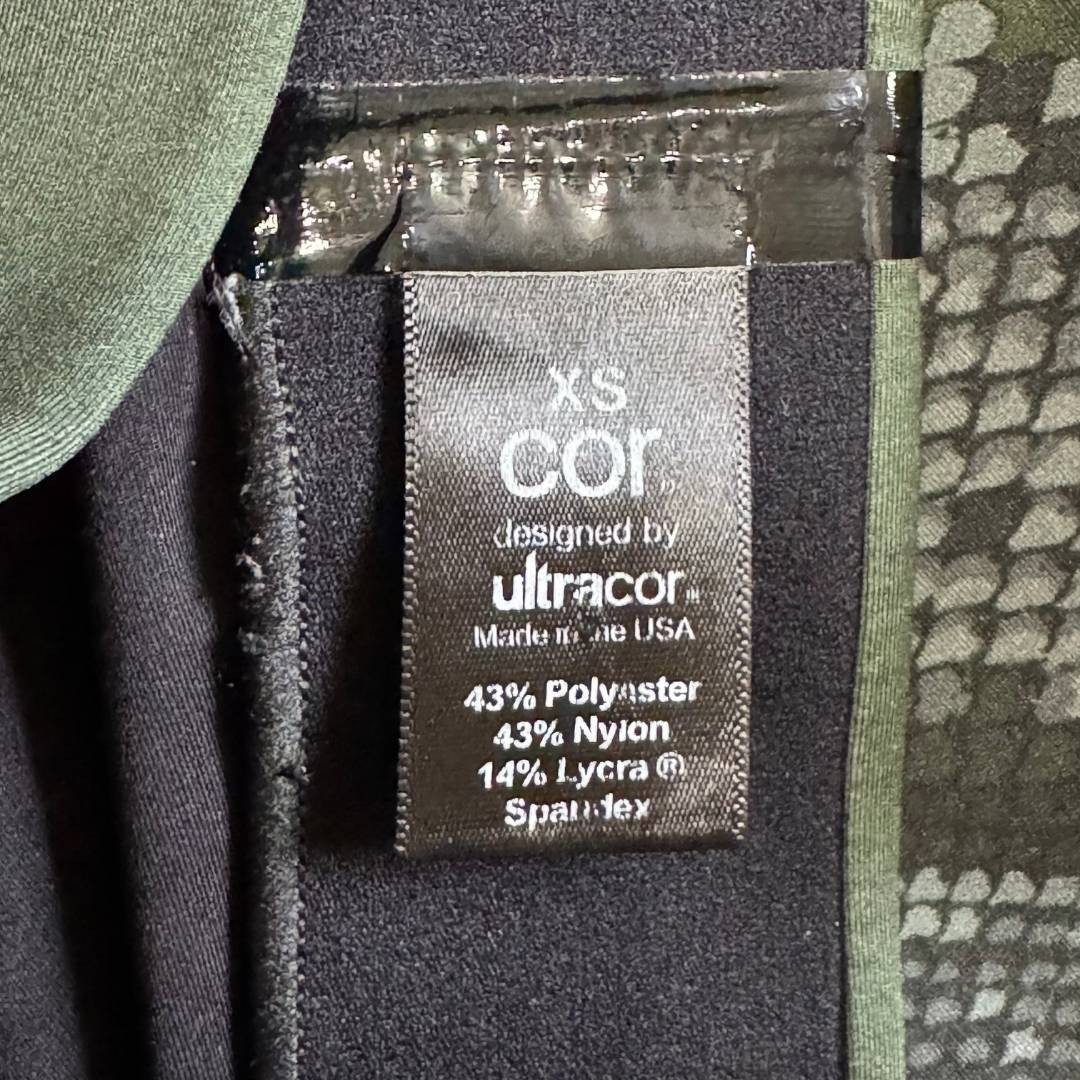COR ULTRACOR Snake Python Legging Compression Gre… - image 6