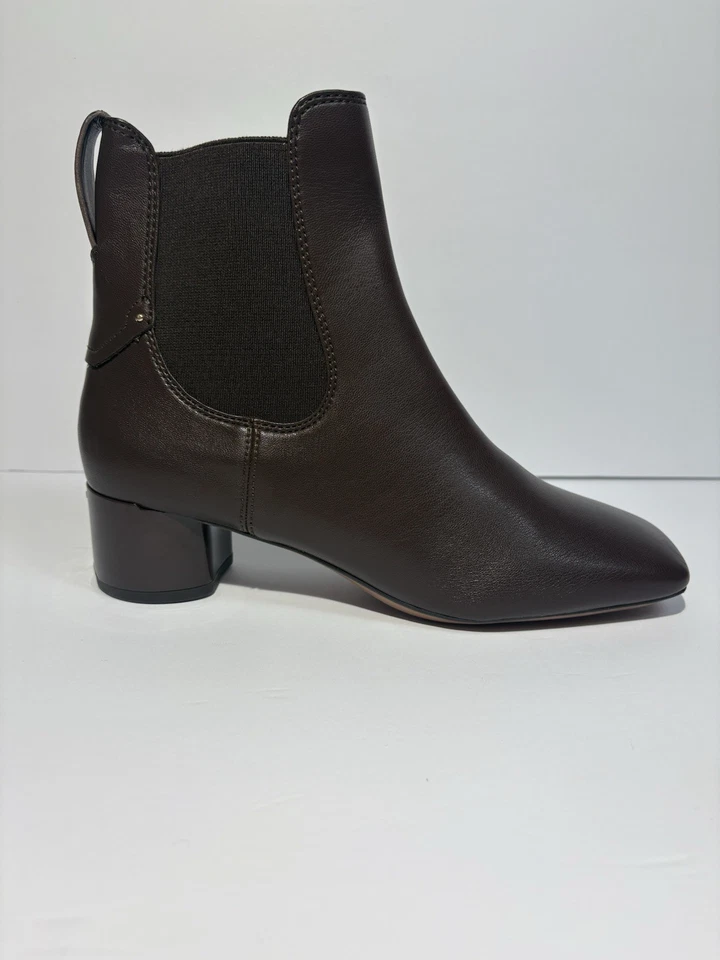 Franco Sarto Nellie Women’s Sz 7 M Faux Leather Block Heel Ankle Boots - Image 2 of 4