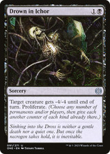 Drown in Ichor - 91 - Phyrexia: All Will Be One- Near Mint - MTG