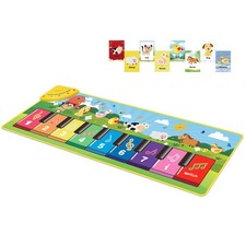 Floor Piano Mat for Toddlers, Baby Kid Sensory Educational Dancing Keyboard C...
