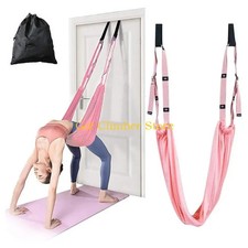 Q84C Yoga Strap Waist Back Leg Stretch Fitness Strap, Adjustable Yoga Exercise B