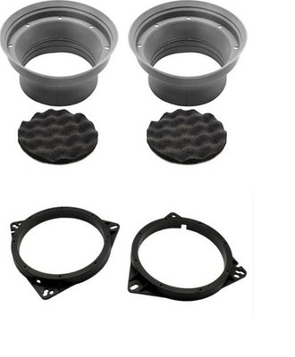 Auto 6,5'' Leitblech Set und 6,5'' Tür Lautsprecher Adapter für Toyota Prius ZVW30 09-12