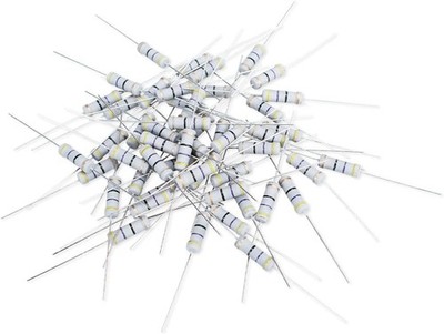 50 Pcs 2W 5 Tolerance 47 Ohm Carbon Film Resistor Resistance DIY Color: 50 pcs