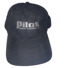 Pilot Flying Strapback Hat Black One Size Emb...
