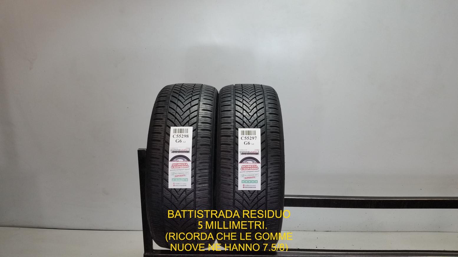 GOMME USATE  4 STAGIONI 215/50R17 95W TRACMAX ALL SEASON TRAC SAVER X PRI C55298