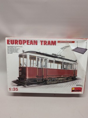 Miniart 38001 Scale 1:35 European Tram New Sealed (Damaged Box)