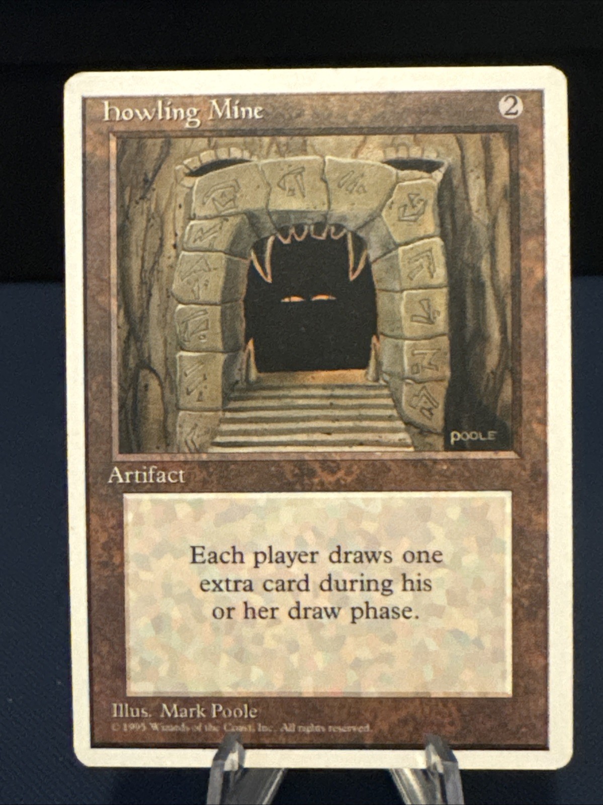MTG - Magic The Gathering- Howling Mine - 4th Edition - NP/NM!