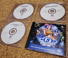 Thumbnail of ebay&reg; auction 287304902628 | Dreamcast Floigan Bros Episode 1 + Quake 3 + Soccer + Space Ch. 5 -  White Label