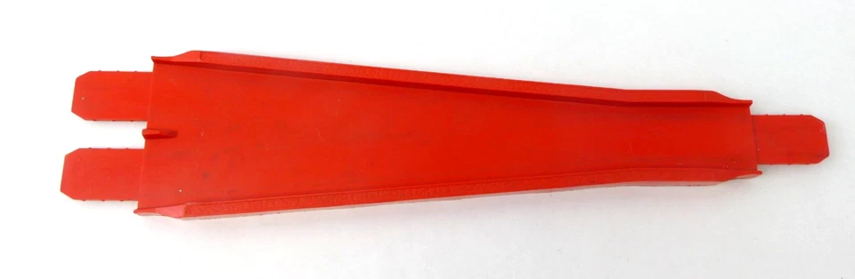 Vintage Used 1969 Mattel Hawthorne USA Red Merge Lane Car Track - Image 2 of 4