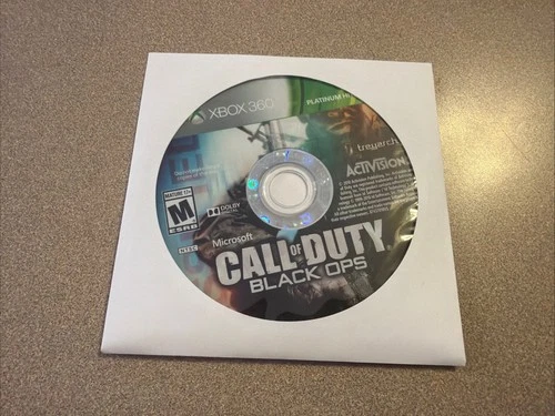Call of Duty: Black Ops Microsoft Xbox 360 2010 Disc Only Tested And Works