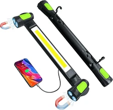 Work Light for Mechanic,3200Lm LED Work Lights,5400Mah Rechargeable Magnetic Lig