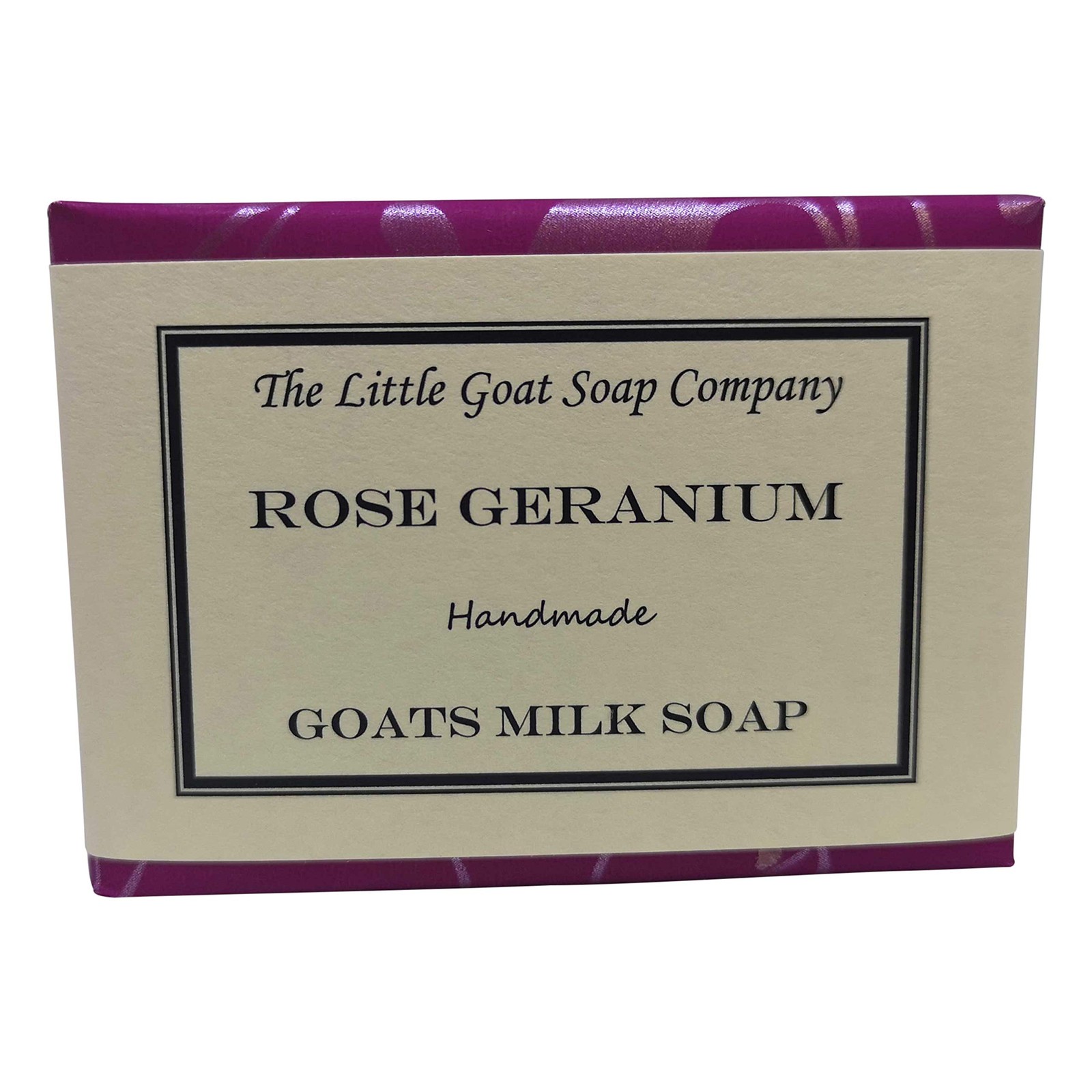 The Little Goat Soap Company Rose Geranium Goats Milk Soap, 100 G - Image 2