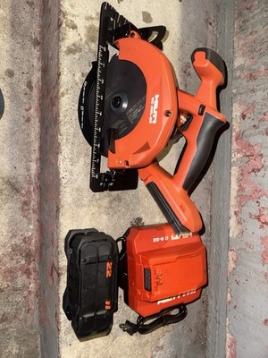Nuron HILTI SC 4 WL 22 CORDLESS CIRCULAR Wood SAW - 6.5 W Battery And Charger In