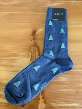J.Crew Men's Classic Dress Socks~Pine/Christmas Trees~One Size~New