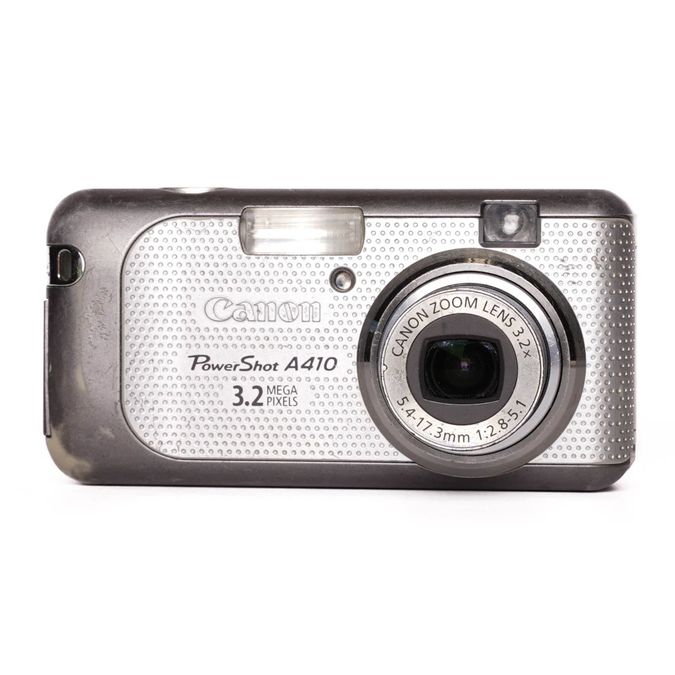 Canon PowerShot A410 3.2MP Digital Camera - Silver - READ DESCRIPTION - Image 2 of 4