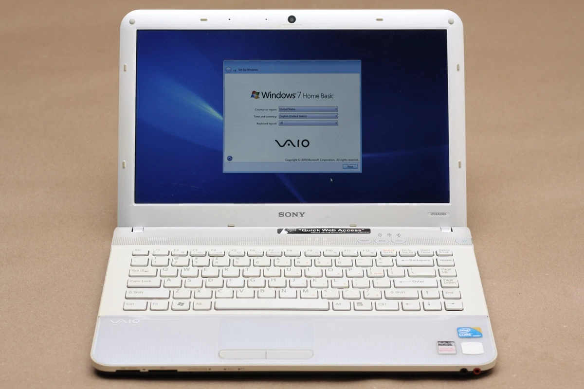 Sony Windows 7 White PC Laptops & Netbooks for sale | eBay