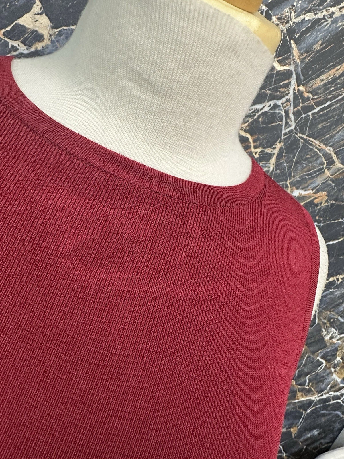 Abito aderente Michael Kors rosso intenso taglia S (10) #REF18