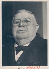 1921 Albert Noone Millionaire Mill Owner Petersboro Democratic Candidate Photo