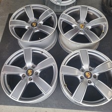 OEM Porsche 718 Boxster Spider Carrera Sport Wheels Rims 982601025 20× 8.5/ 10.5