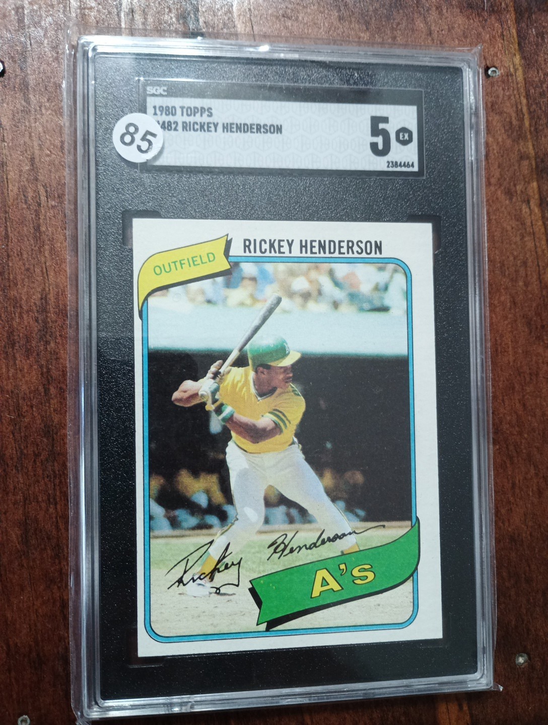 Rickey Henderson 1980 Topps #482 Base Price Guide - Sports Card