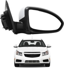 Right Passenger Side Mirror Assembly Compatible with 2011-2016 Right-3Pins White