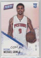 2016-17 Panini Day Rookies Thick Stock 42/50 Michael Gbinije #77 5l1