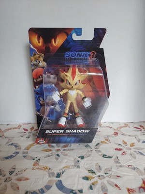  Jakks Pacific Sonic 3 The Hedgehog Movie Wave 3 SUPER SHADOW 5  Action Figure