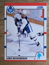 1990-91 Score #236 Luke Richardson