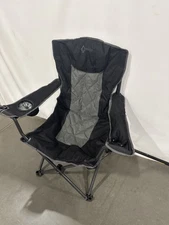 ARROWHEAD OUTDOOR PORTABLE FOLDING CAMPING CHAIR HEAVY-DUTY - - Scratch & Dent