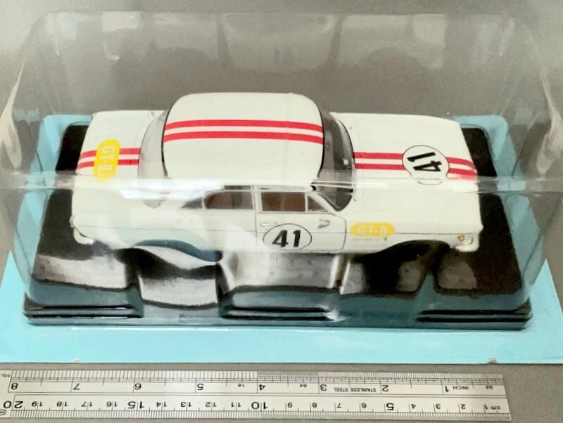 1/24 Japanese Cars Collection (190) Prince Skyline GT (Japan GP 1964) Hachette - Immagine 3 di 4