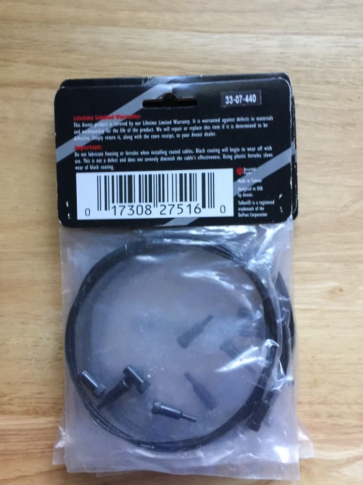 5 CABLES FRENO TEFLÓN AVENIR VINTAGE 65" Foto 2 de 2
