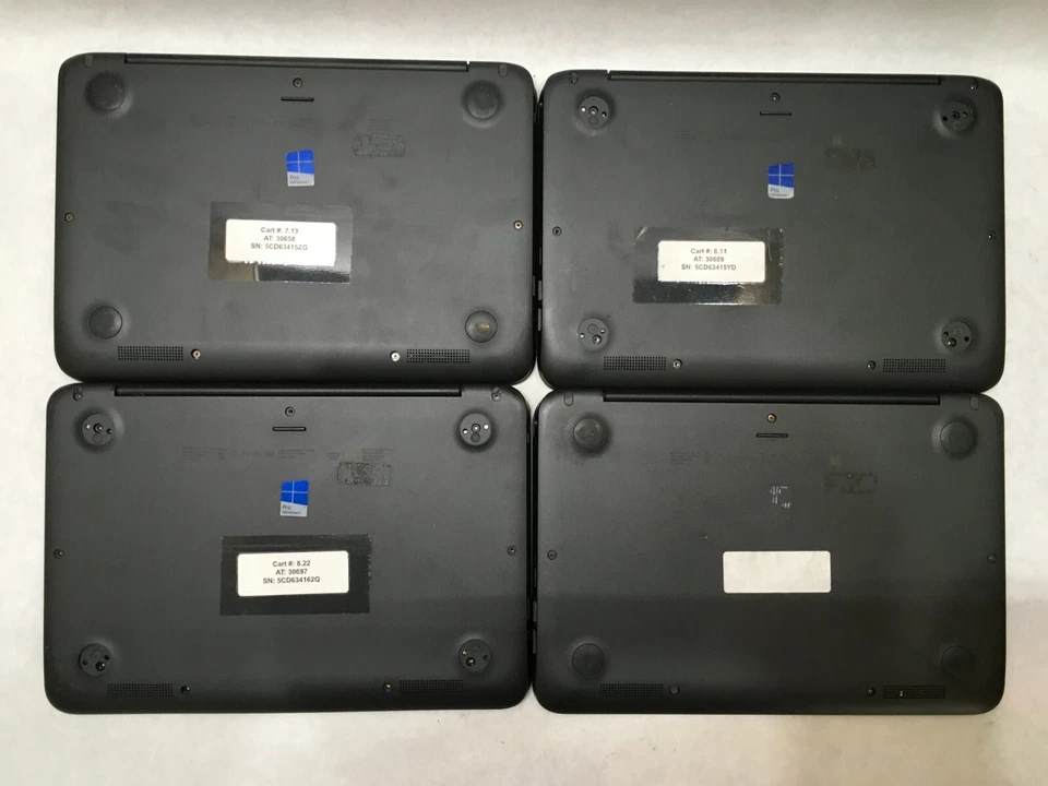Lot of 8 HP Stream 11 Pro G2 Celeron Windows 10 2 GB Ram 32 GB SSD Issues- FT - Image 4 of 4