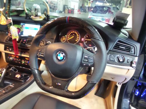 Robson Design BMW 5 Series F10 carbon Fiber Steering Wheel - Afbeelding 1 van 3