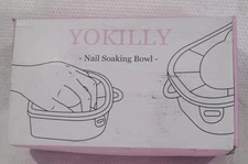 Nail Soaking Bowl, 2PCS Soak Off Gel Polish Dip Powder Remover Manicure Bowl