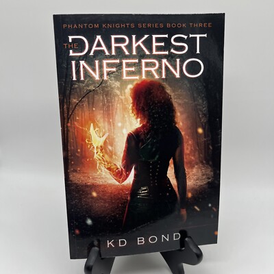 Signed Copy Phantom Knights Series : The Darkest Inferno by K. D. Bond Book 3