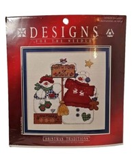 Snowman Counted Cross Stitch Kit Designs For The Needle Leisure Arts 309828 New