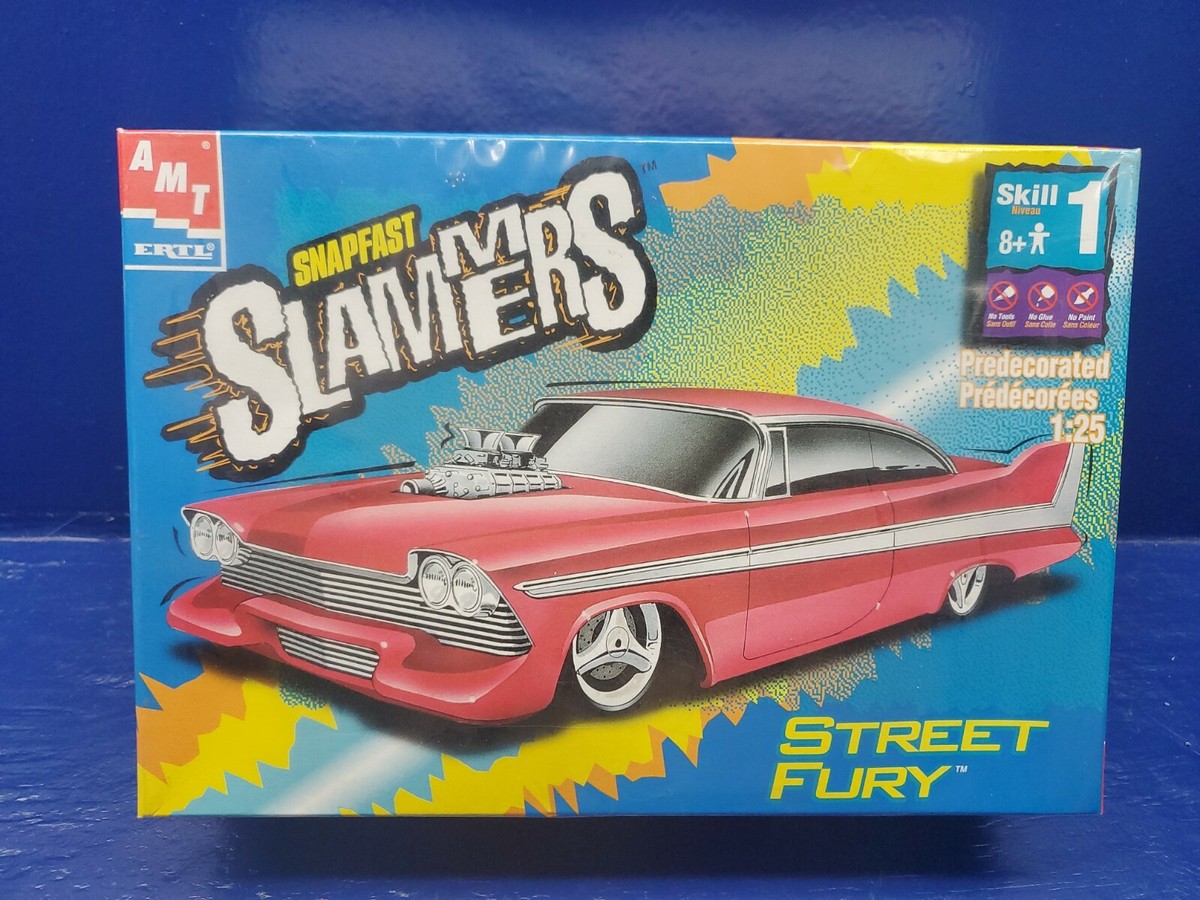 ERTL AMT Snapfast Slammers Street Fury 1:25 Model Kit Sealed | eBay