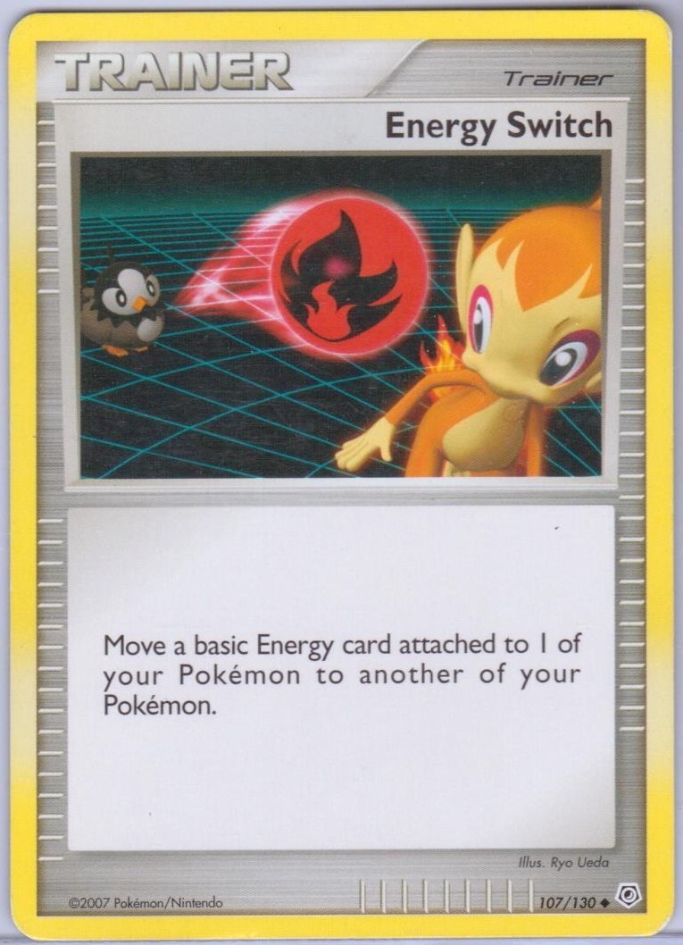 Energy Switch - 107/130 - Uncommon - Diamond & Pearl (Base Set) - Pokémon