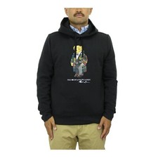 Polo Ralph Lauren Big  Tall Polo Bear Hooded Hoodie Sweatshirt Size 2XB Black