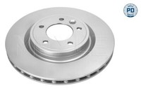 Meyle 2X Bremsscheiben Hinten BelüFtet Beschichtet FüR Land Rover Discovery V