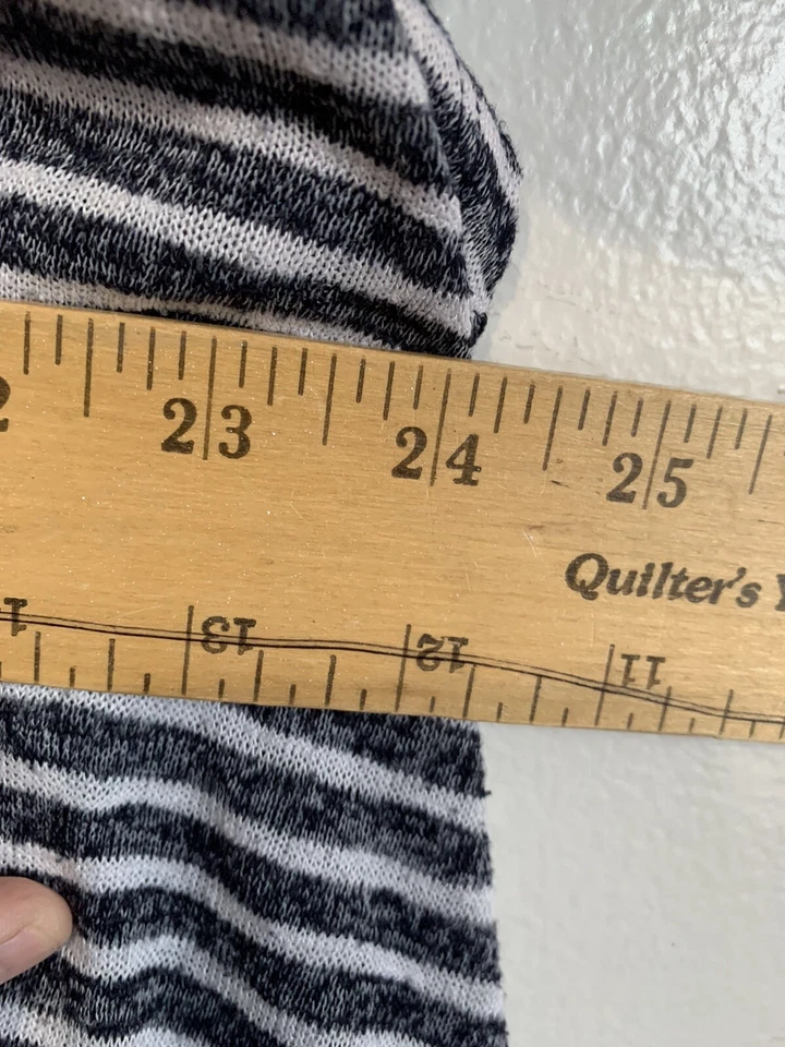 Camisa a rayas Lane Bryant para mujer talla 18/20 azul manga corta cuello redondo náutica Foto 2 de 4