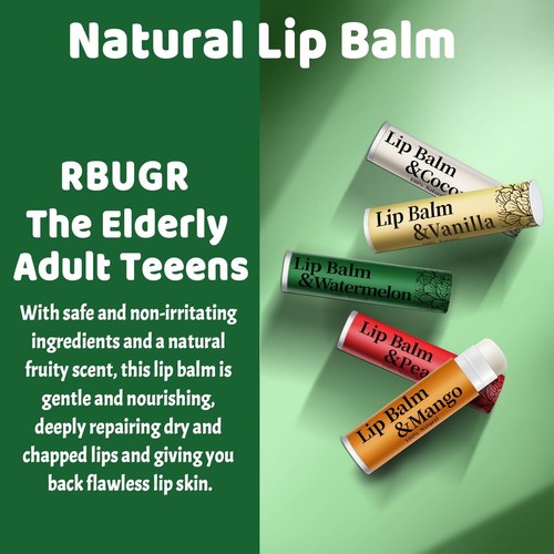 126 Pcs Lip Balm Bulk, 12 Flavored Pack of Lip Balms Pack Natural Moisturisin... - Picture 6 of 6