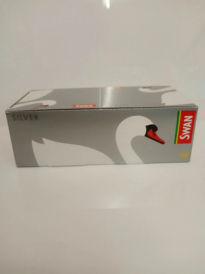 SWAN SILVER STANDARD Regular Size Smoking Rolling Cigarette Papers 5 10 25 50