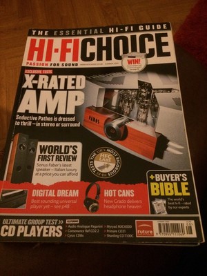 HI-FI Choice CD Amp Speakers Sub Music Cables Etc Issue No 270 Summer 2005
