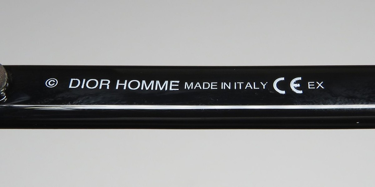 NEW CHRISTIAN DIOR HOMME BLACKTIE 202F EYEGLASSES PLASTIC NEW CHRISTIAN DIOR HOMME BLACKTIE 202F EYEGLASSES PLASTIC