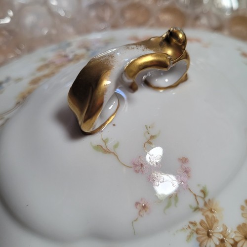 Vintage Rosenthal Casserole or Tureen Dish Cover (Lid Only) Floral Gold Gilt - Bild 2 von 5