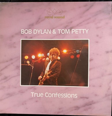 Bob Dylan & Tom Petty; TRUE CONFESSIONS, rare Bootleg, Double Picture Vinyl Disc